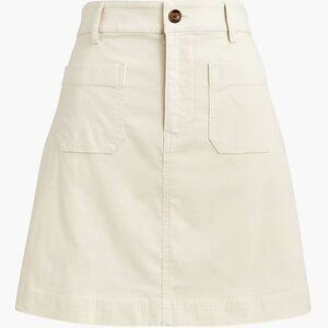 J. Crew Factory Lizzie Patch Pocket Skirt